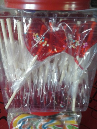 Chupa Artesanal Mini Coração